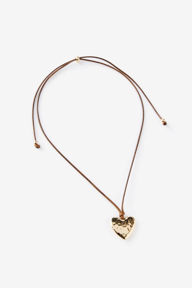 Rubi Cord Pendant Necklace